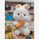 عروسک خرگوش گوگولی هویج بدست وارداتی - Image 2