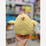 عروسک جوجه پرز دار تپلی چشم دار وارداتی