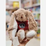 عروسک خرگوش لباس بنز بافتنی وارداتی درجه یک - تصویر 4