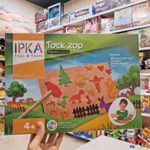 بازی فکری آموزشی میخ و چکش ایپکا طرح مزرعه