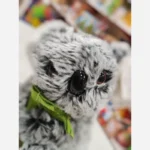 عروسک کوالا برگ بدست چشم تیله ای وارداتی - تصویر 2