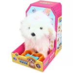 اسباب بازی مدل سگ پولیشی متحرک قلاده دار