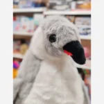 عروسک پنگوئن ایستاده دو رنگ با کیفیت - تصویر 3