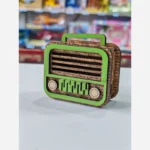 تراش چوبی ام دی اف طرح ضبط و رادیو مخزن دار - تصویر 2