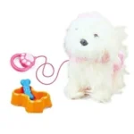 اسباب بازی مدل سگ پولیشی متحرک قلاده دار - تصویر 4