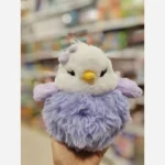 عروسک پنگوئن دختر پاپیون دار بنفش وارداتی - تصویر 2