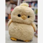 عروسک جوجه همبرگری پولیشی چشم تیله ای وارداتی سایز2 - تصویر 3