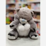 عروسک خرس لباس حیوانات وارداتی تکی سه مدل - تصویر 7