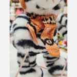 عروسک پولیشی ببر اسکیت سوار کلاه دار وارداتی - تصویر 14