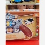 اسباب بازی تفنگ کلاسیک موزیکال وارداتی چراغدار - Image 2