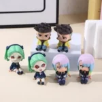 فیگور انیمه Cyberpunk  ست 6 عددی - تصویر 3