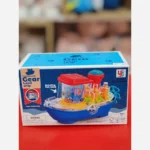 قایق اسباب بازی موزیکال وارداتی چراغدار - Image 5