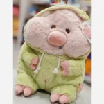 عروسک خوک لباس دایناسوری درجه یک وارداتی - تصویر 2