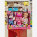 عروسک دختر صدادار لباس دار Lovely Babyایرانی