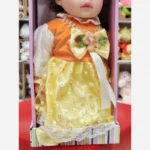 عروسک دختر موزیکال وارداتی لباس فوق العاده - Image 3