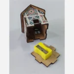 تراش کلبه چوبی ام دی اف درپوش دار AL - تصویر 8