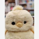 عروسک جوجه همبرگری پولیشی چشم تیله ای وارداتی سایز2 - تصویر 2