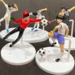فیگور انیمه Captain Tsubasa ست 6 مدل ارتفاع 8 تا 10 سانت - تصویر 2