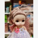 عروسک چشم تیله ای دختر فرشته ای بالدار آویزی - تصویر 4