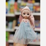 عروسک چشم تیله ای دختر فرشته ای بالدار آویزی - تصویر 5