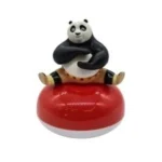 فیگور پاندای کونگفوکار خوشبو کننده هوا 5 مدل ارتفاع 10 تا 12 سانت  توضیحا  فیگور پاندای کونگ فوکار پایه استامپی 9 مدل - تصویر 3