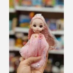 عروسک چشم تیله ای دختر فرشته ای بالدار آویزی - تصویر 3