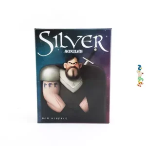 بازی فکری سیلور silver  تعداد نفرات 2 الی 4 شرکت گیم باز  به همراه 14 کارت افزونه نسخه پرومو