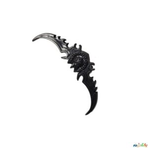 تیر و کمان لگویی طرح دار و حالت دار واردات به همراه دسته نگه دارنده مشکی ابعاد 4 در 2 سانت