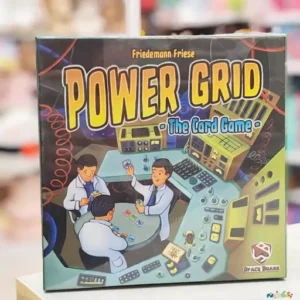 بازی کارتی فکری Power grid نسخه کارتی شرکت space boardبرای2الی6نفر