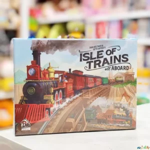 بازی کارتی جزیره قطار Isle of trains all aboard برای1 الی4نفر