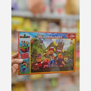 پازل 100 قطعه کینگ puzzle تک طرح