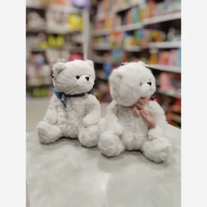 عروسک پولیشی خرس شال گردنی  وارداتی