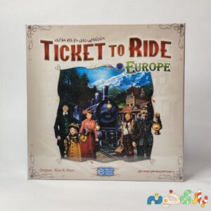 بازی فکری تیکت تو راید Ticket to ride چارپایه