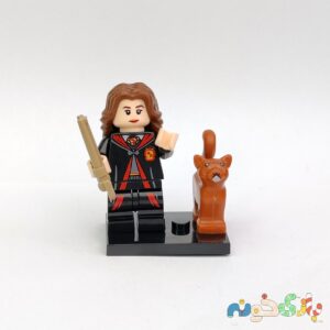 مینی فیگور لگو هرماینی گرنجرHermione Granger هری پاتر به همراه گربه