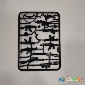 لگو پک اسلحه جدید مشکی خاص سری کالاف کد 1800 وارداتی